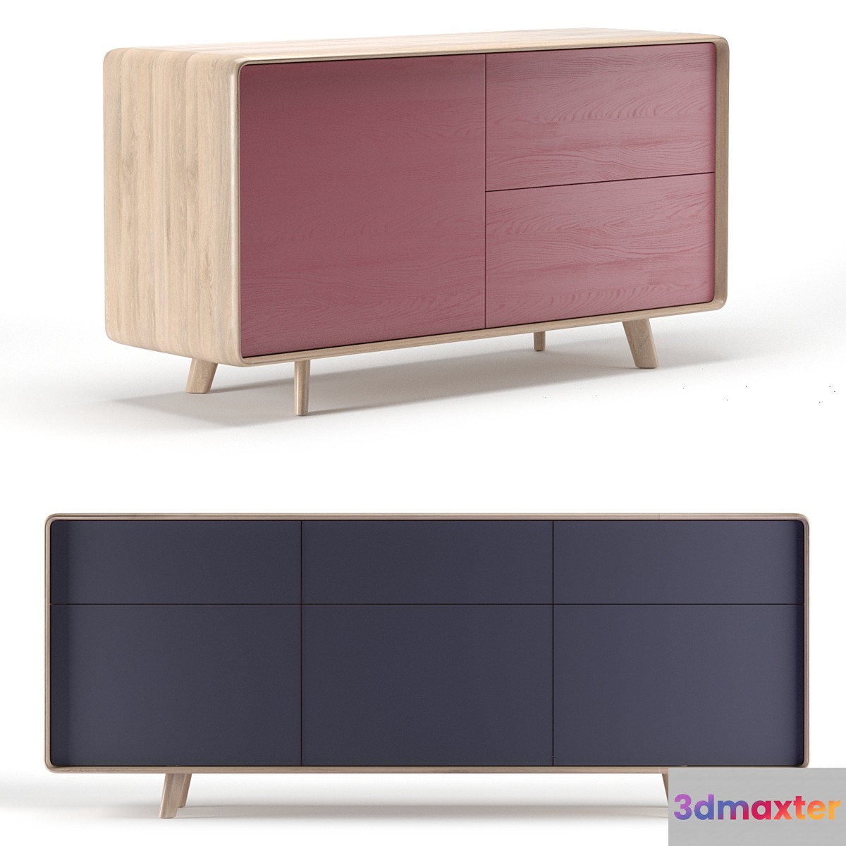 Neva Sideboard Artisan Set of 2