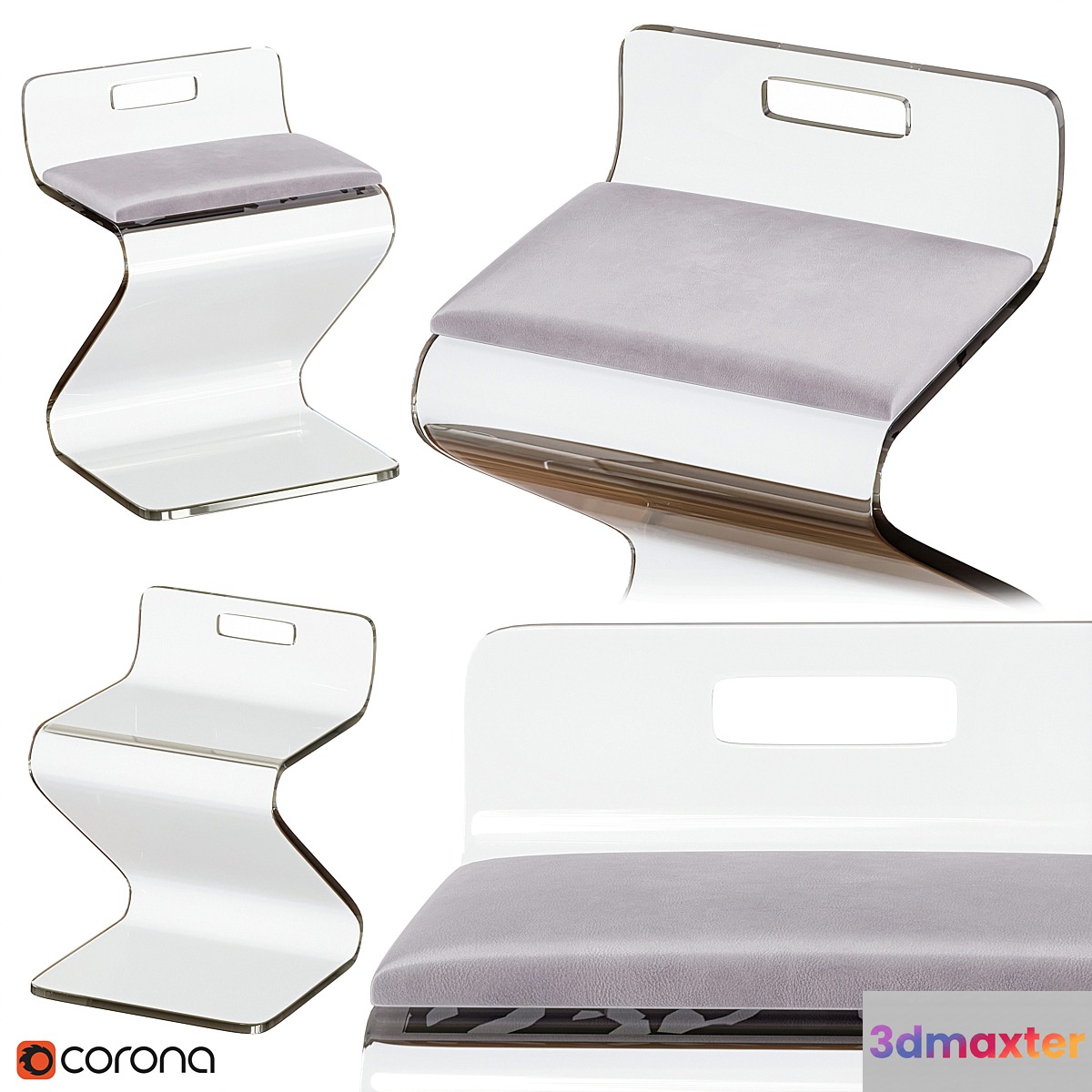 acrylic stool