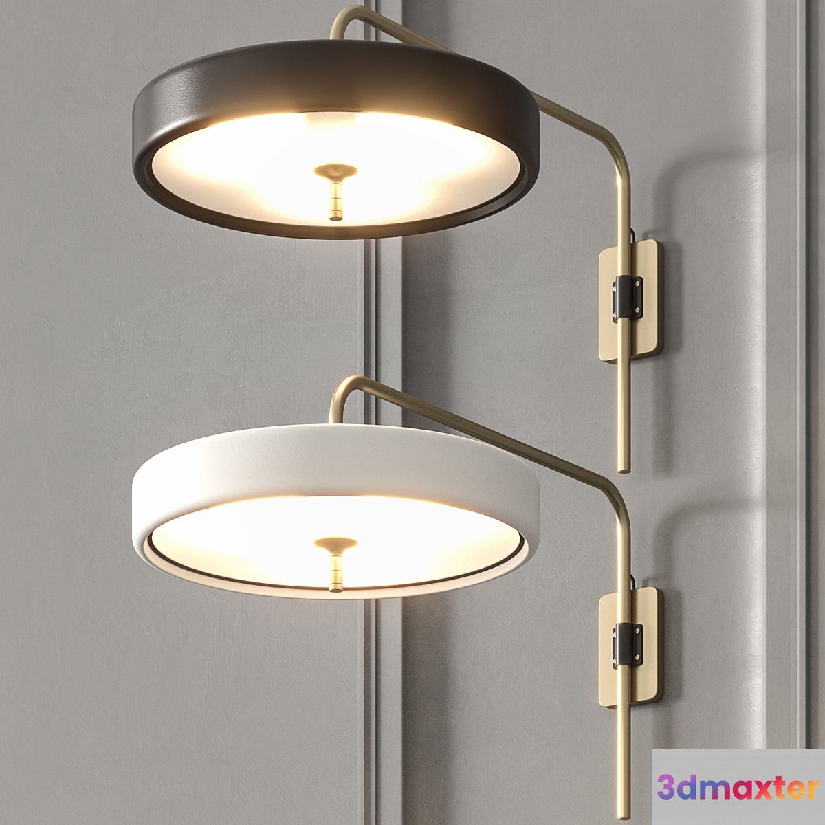 Bert Frank Revolve Sconce 3D Max