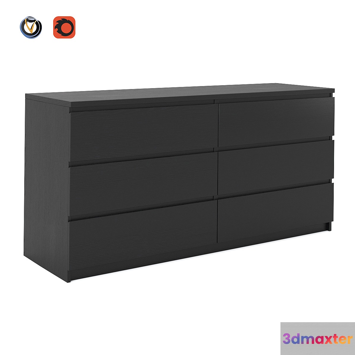 chest_IKEA 3D Max