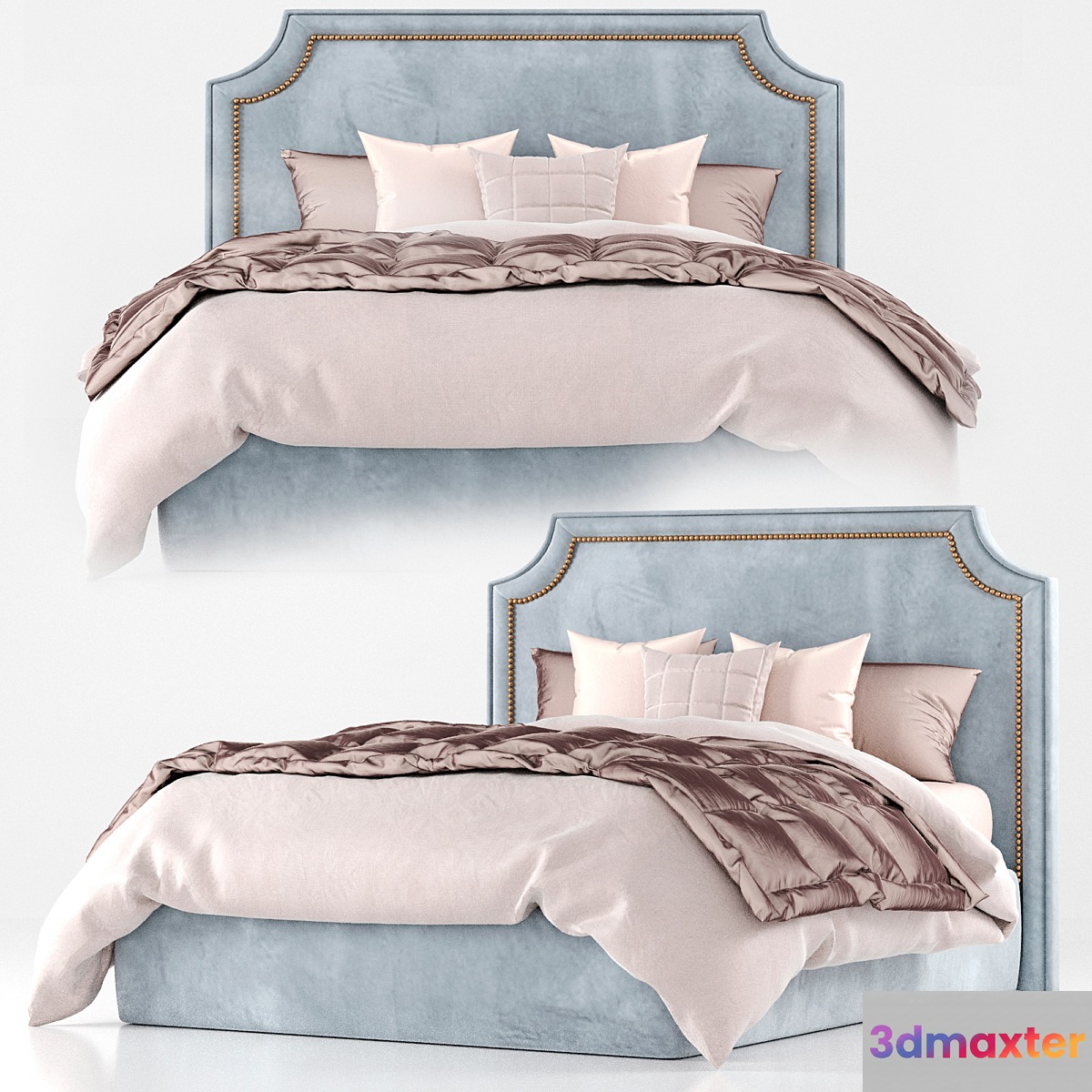 Garda Decor bed 3D Max