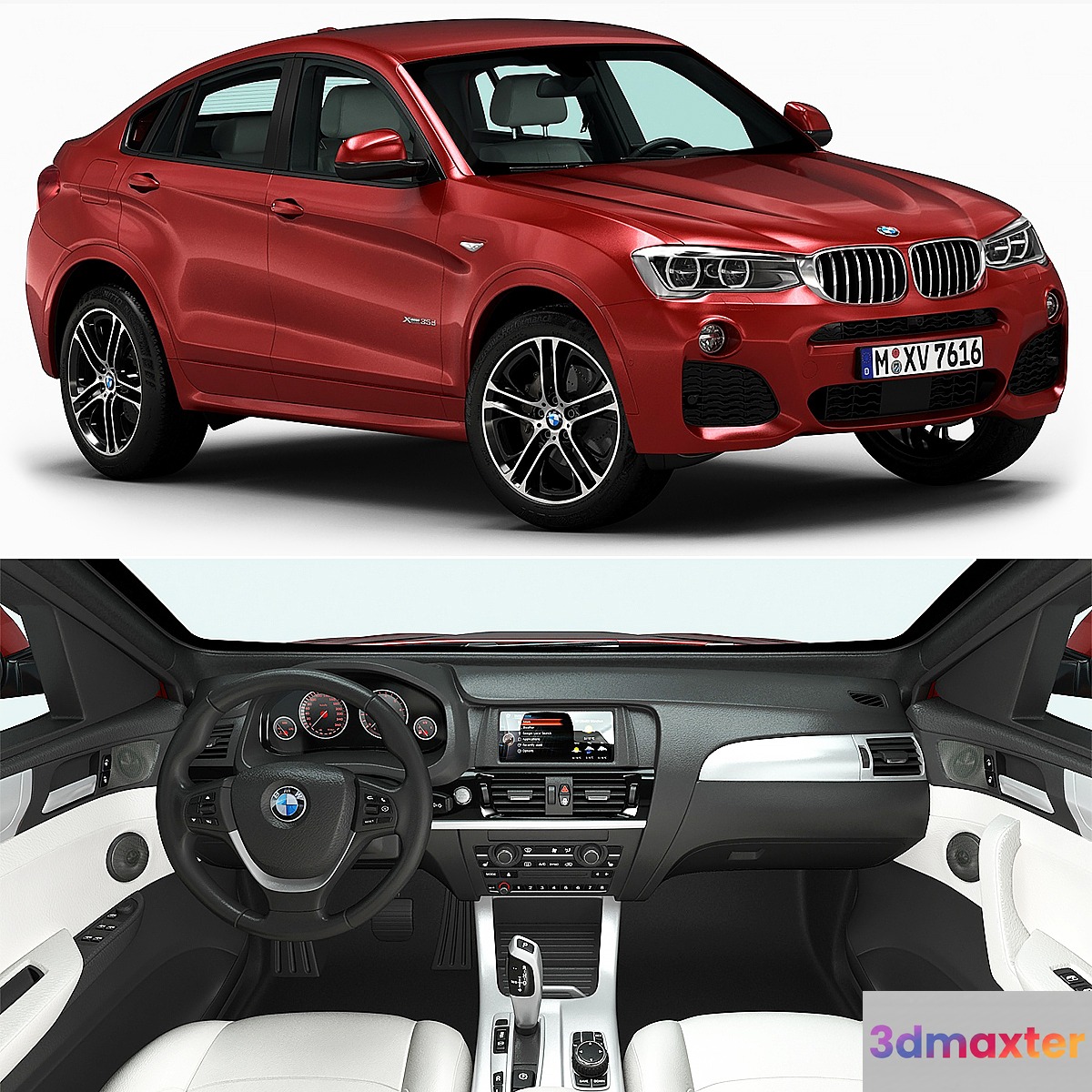 BMW X4 3D Max