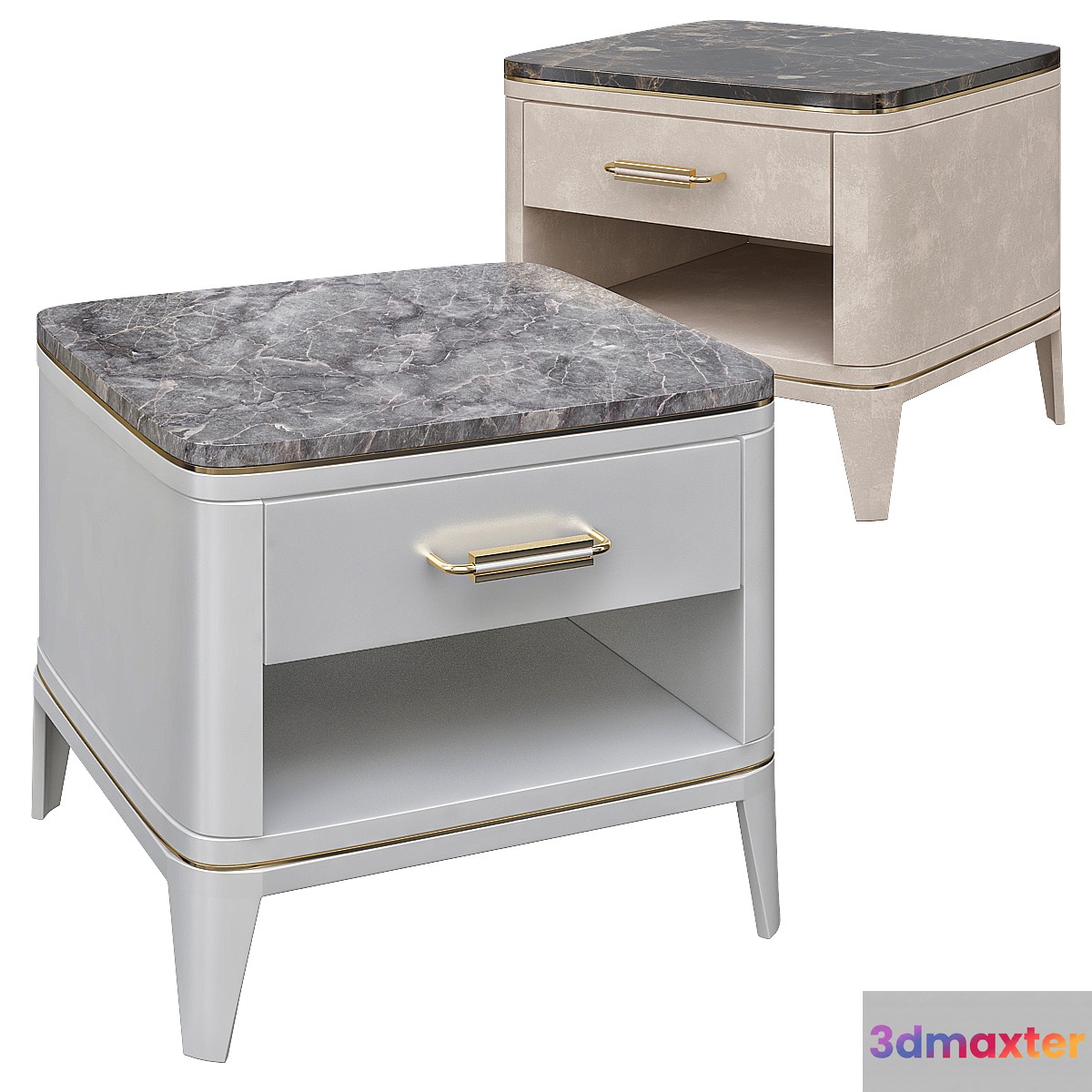 Clicquot Bedside Table Frato Interiors - No.3