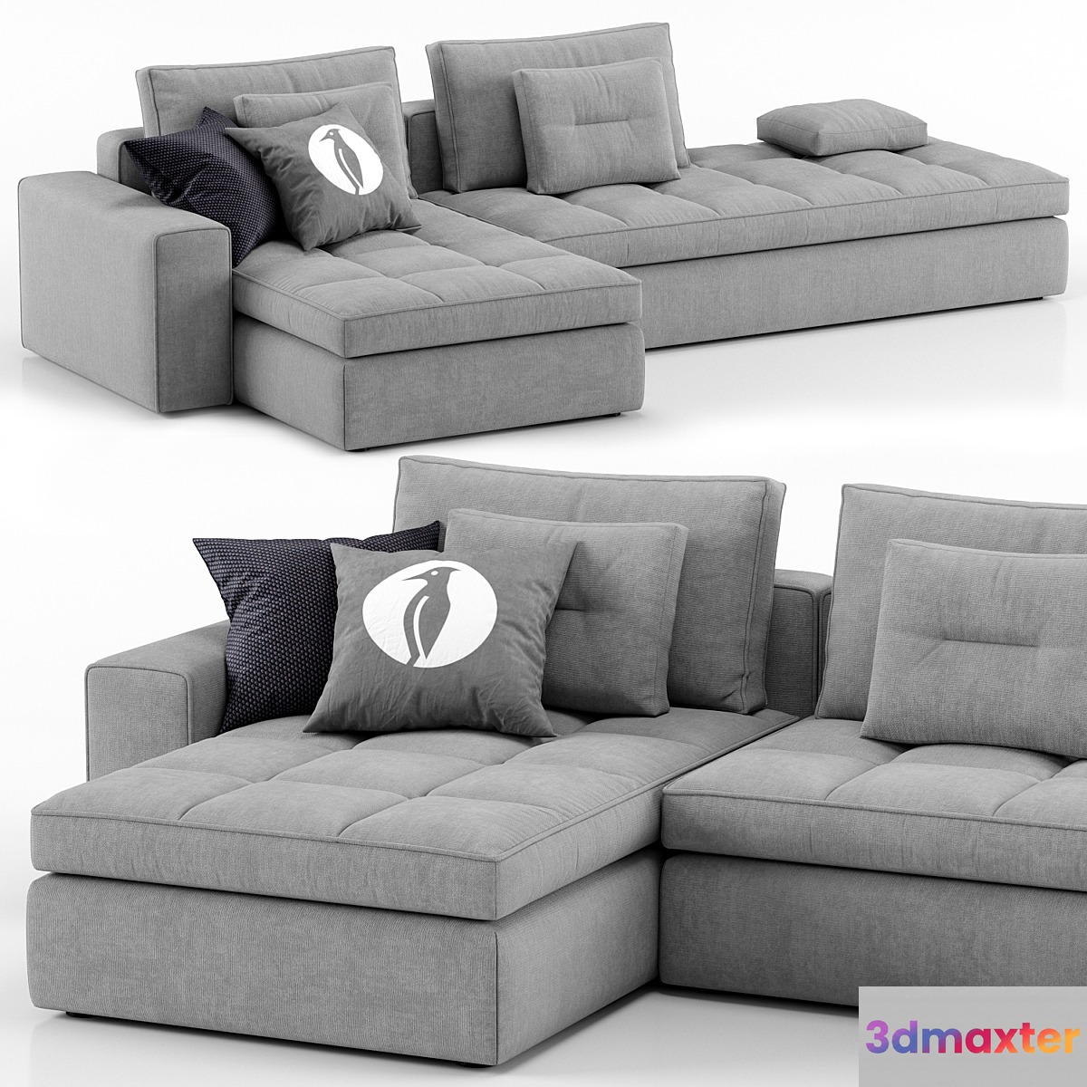 Lounge sofa - Calligaris 3D Max