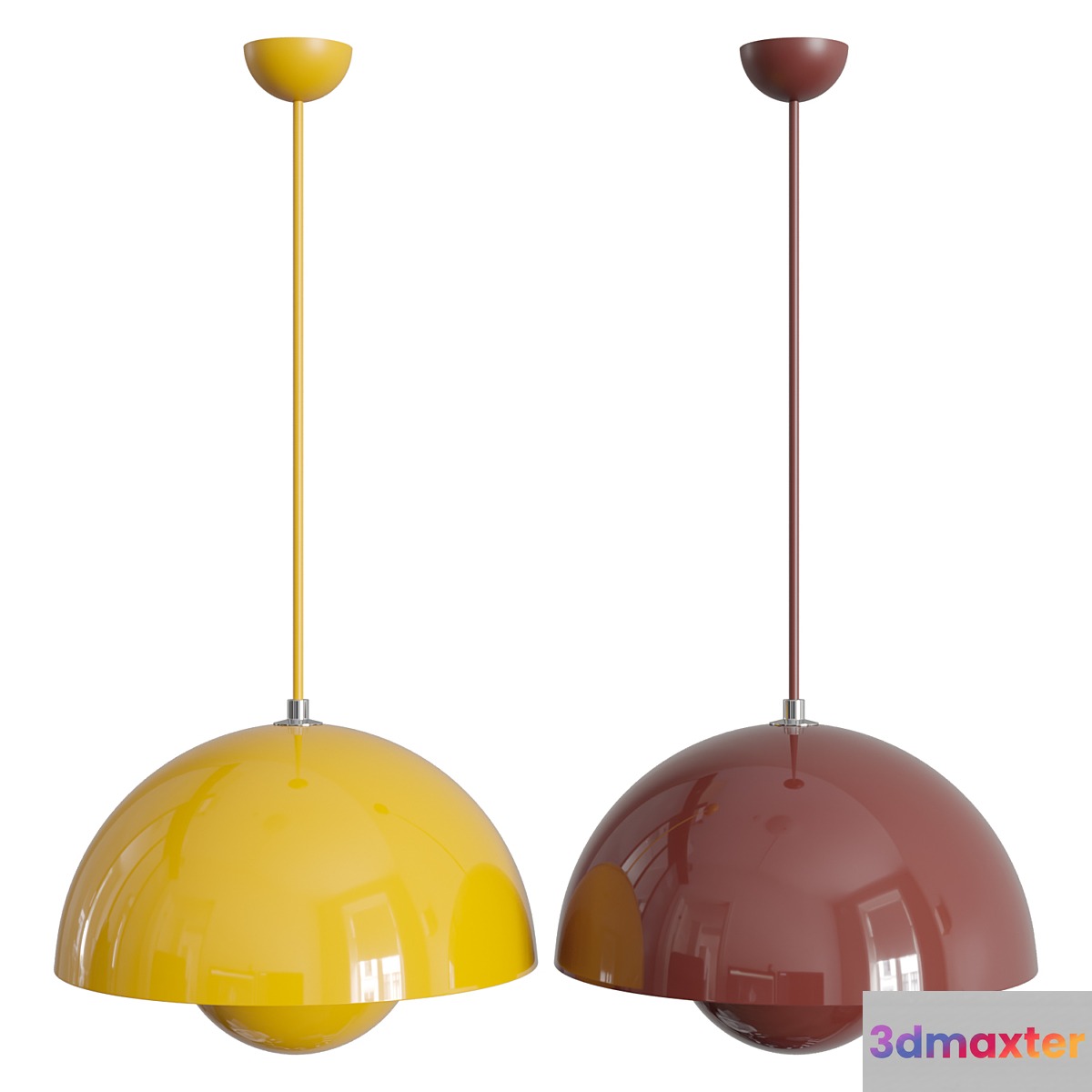 Flowerpot VP1 3D Max