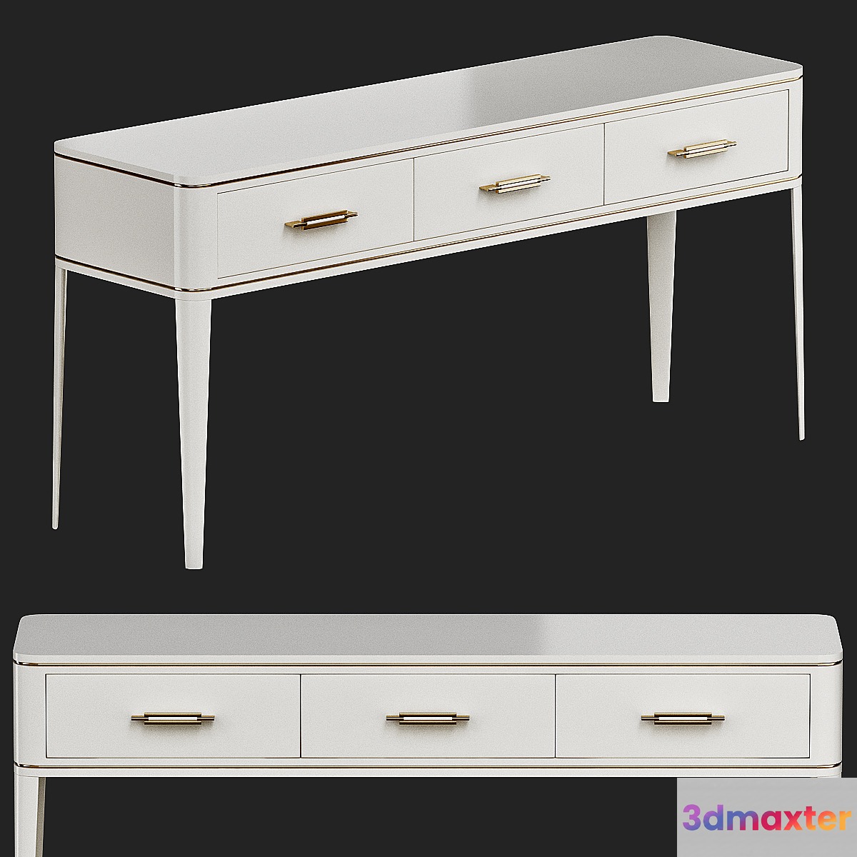 Clicquot Console Table Frato Interiors - No.4