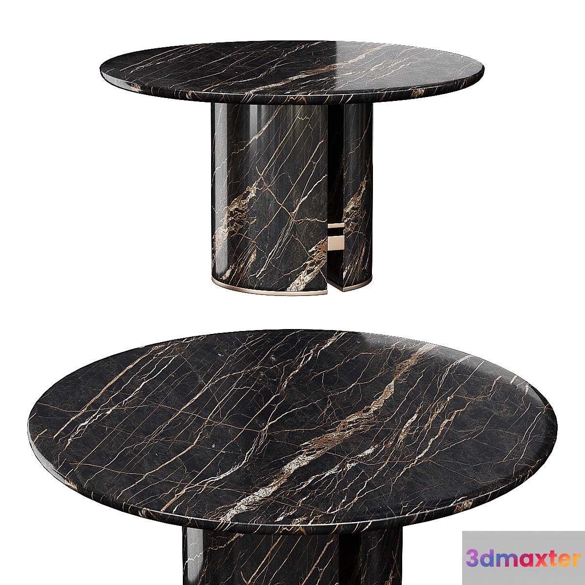 Capital Collection ERCOLE Round dining table 3D Max