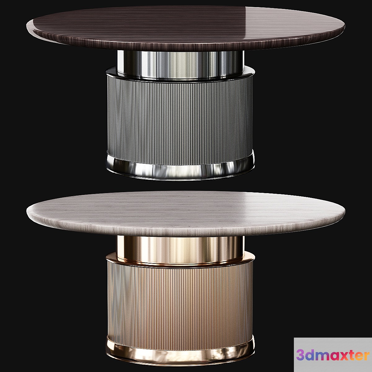 Capital Collection ROCK T Round dining table