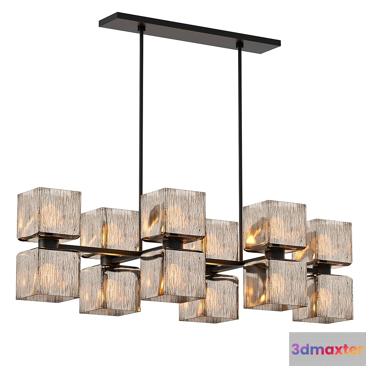 Crate & Barrel Ava Linear Chandelier - No.2