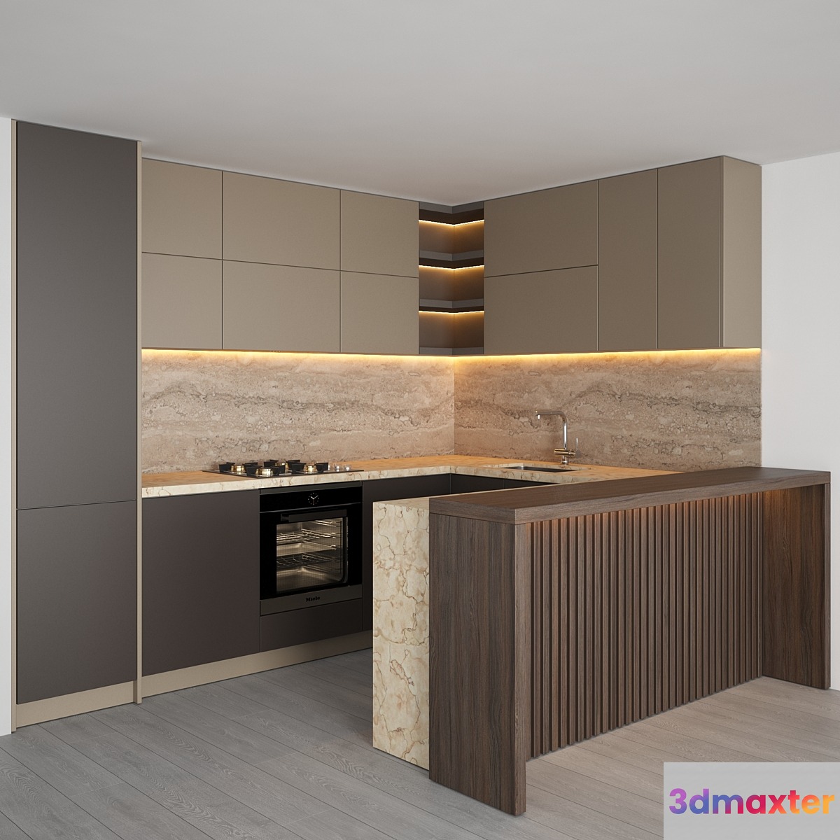 kitchen 019 3D Max