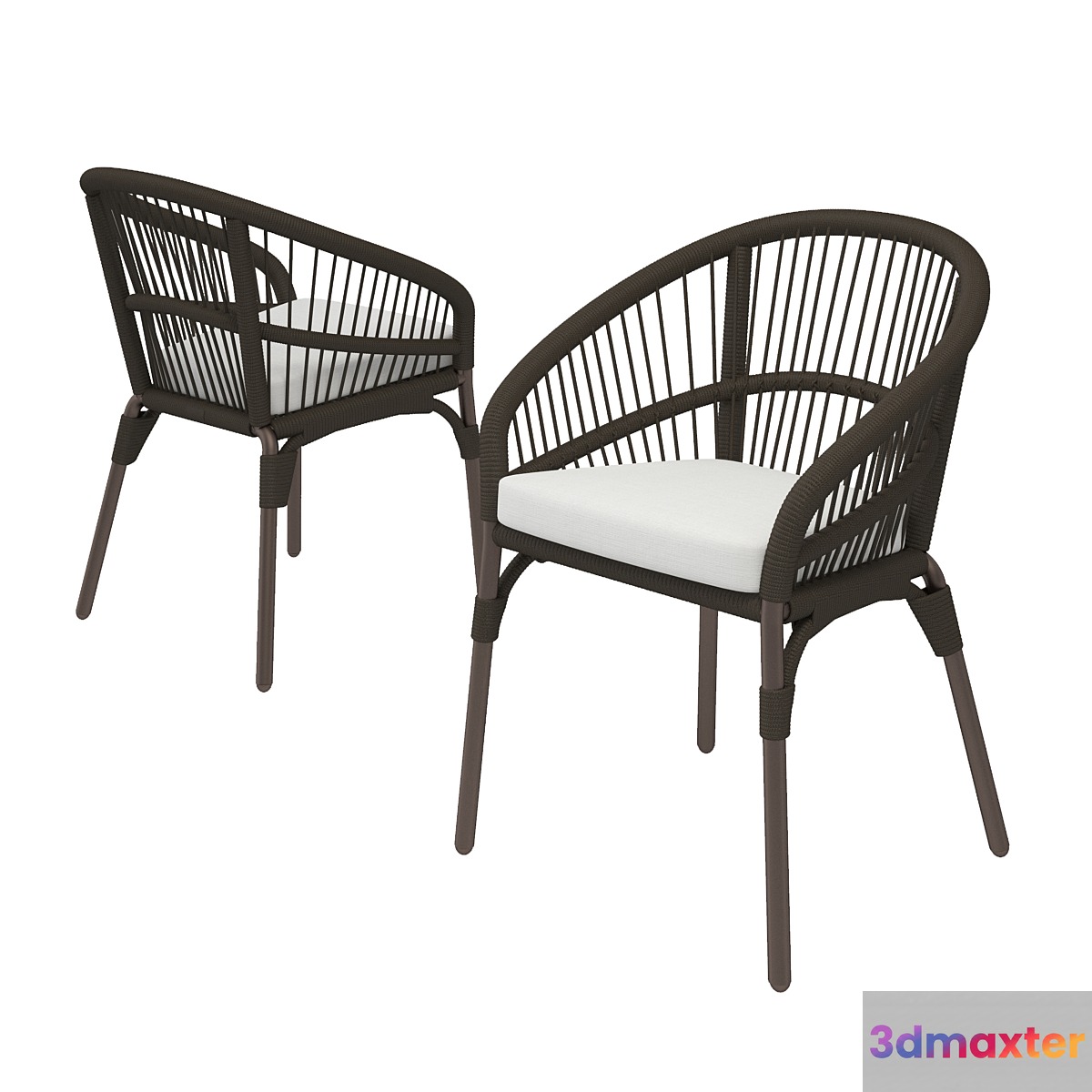 Janus et Cie Nexus Armchair 3D Max