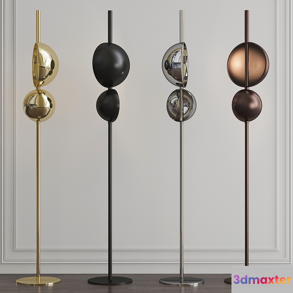 Superluna Floor Lamp Oluce