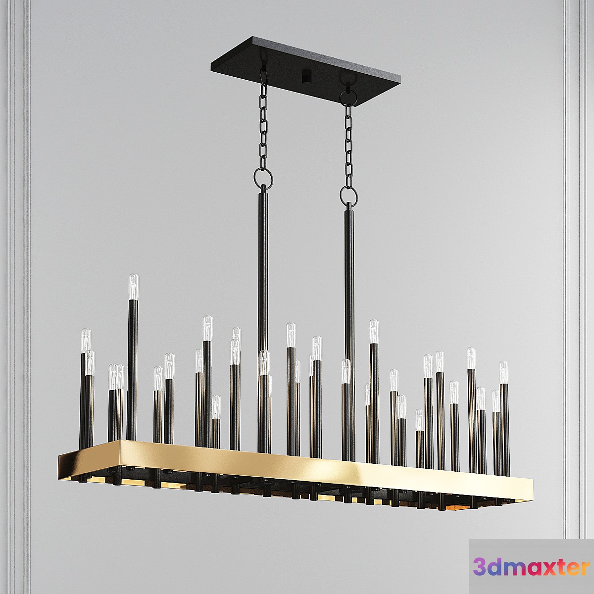 Wells Weathered Brass 18 Light Chandelier by Hinkley Lighting