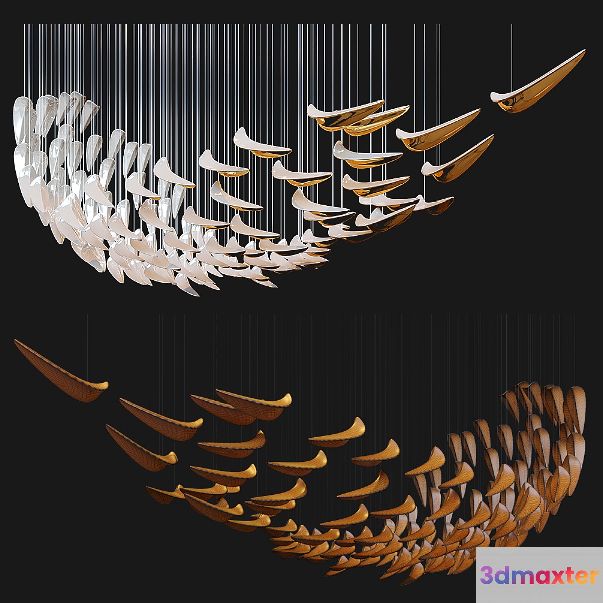 Chandelier Light Vargov - No.14 3D Max