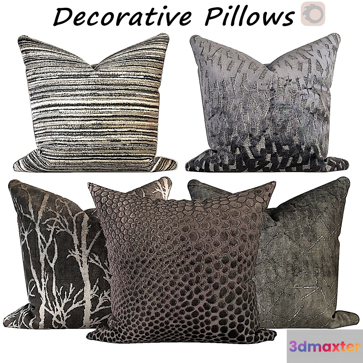 Decorative pillows set 508