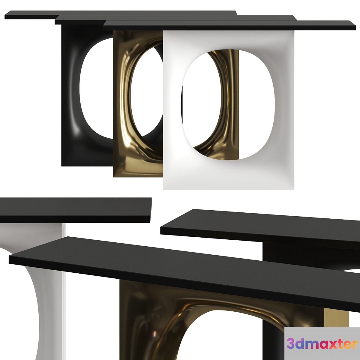 Kristalia Holo Console Tables