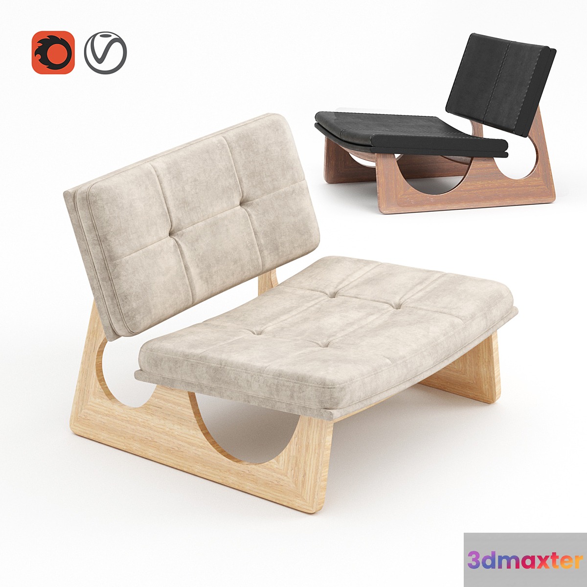 Autoban Sledge Lounge Chair - No.4