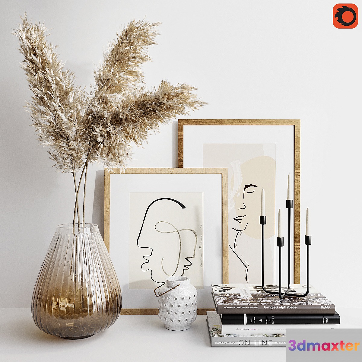 Decorative set 11 3D Max