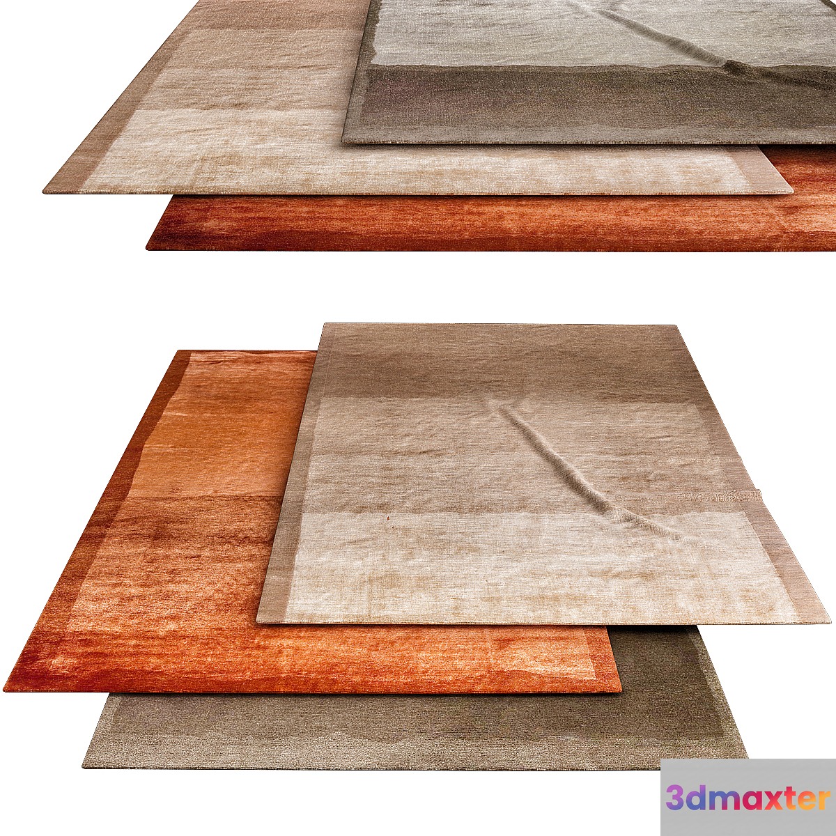 GOLRAN collection Shadows Rugs 3D Max