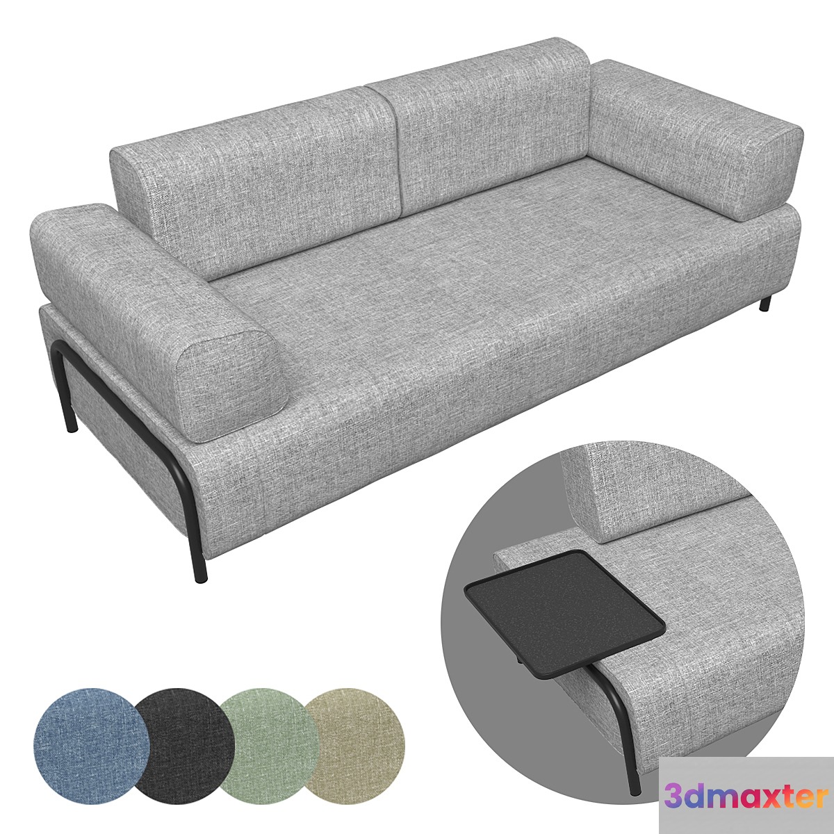 Sofa transformer Compo. La Forma. 3D Max