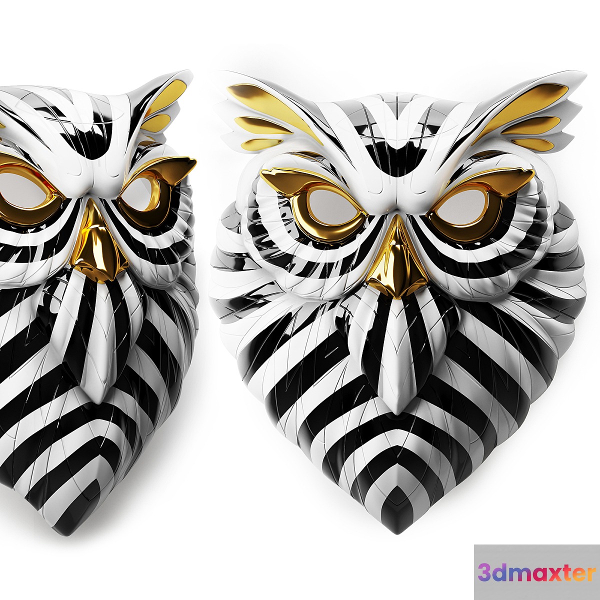 Owl mask lladro