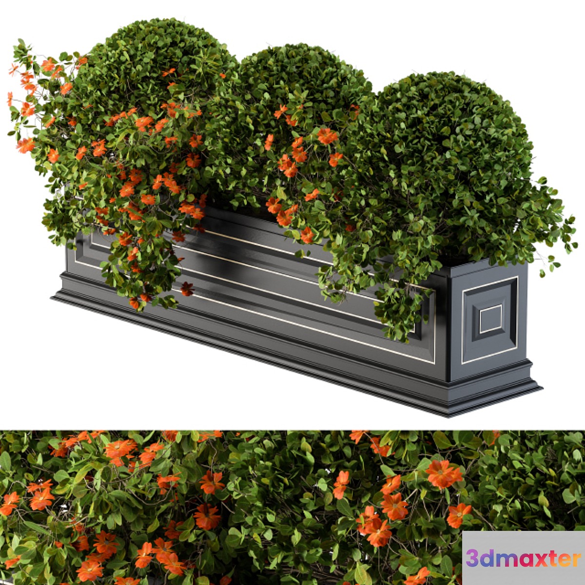 Planter Box For Windows Classic 3D Max