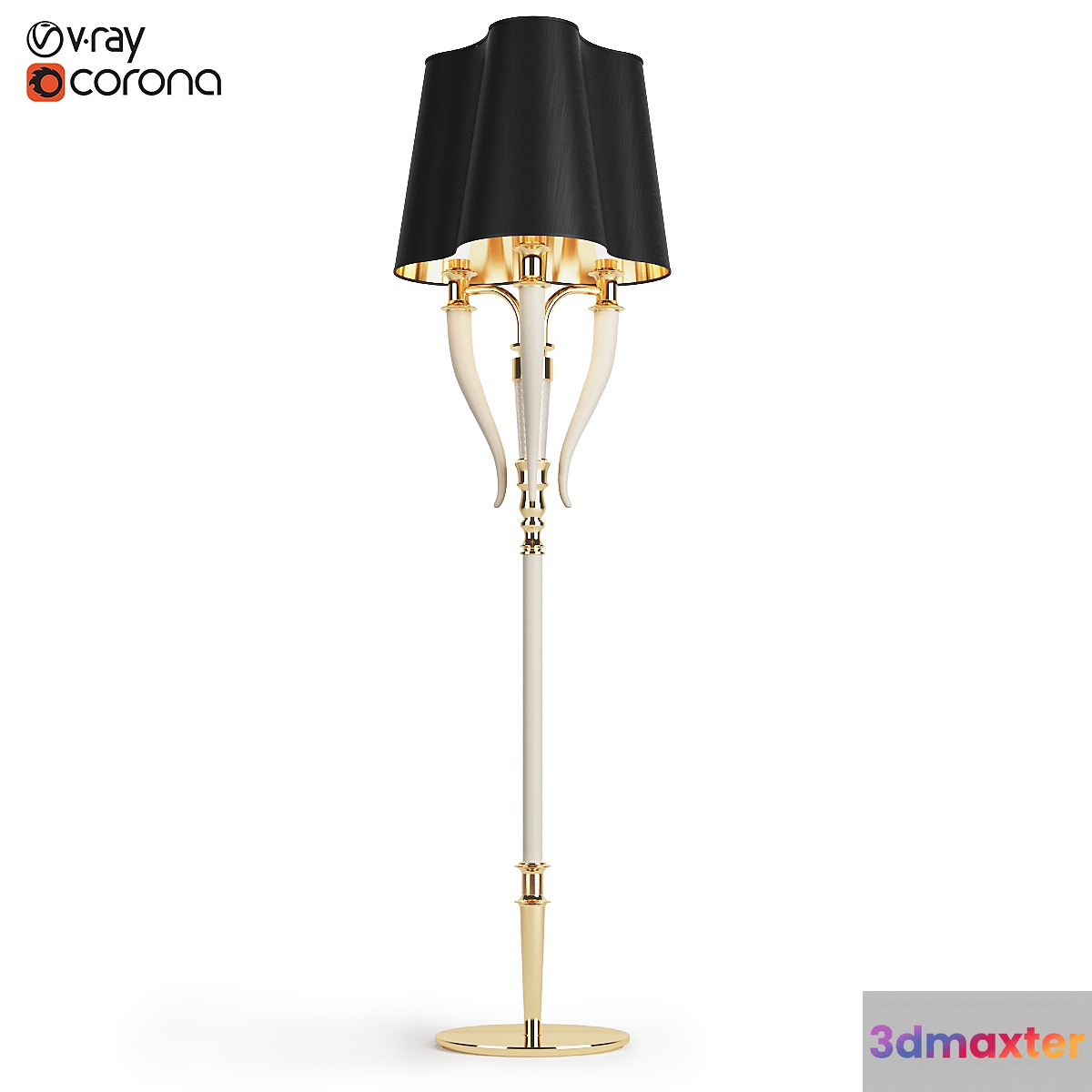 Visionnaire Esmeralda Floor Lamp 3D Max