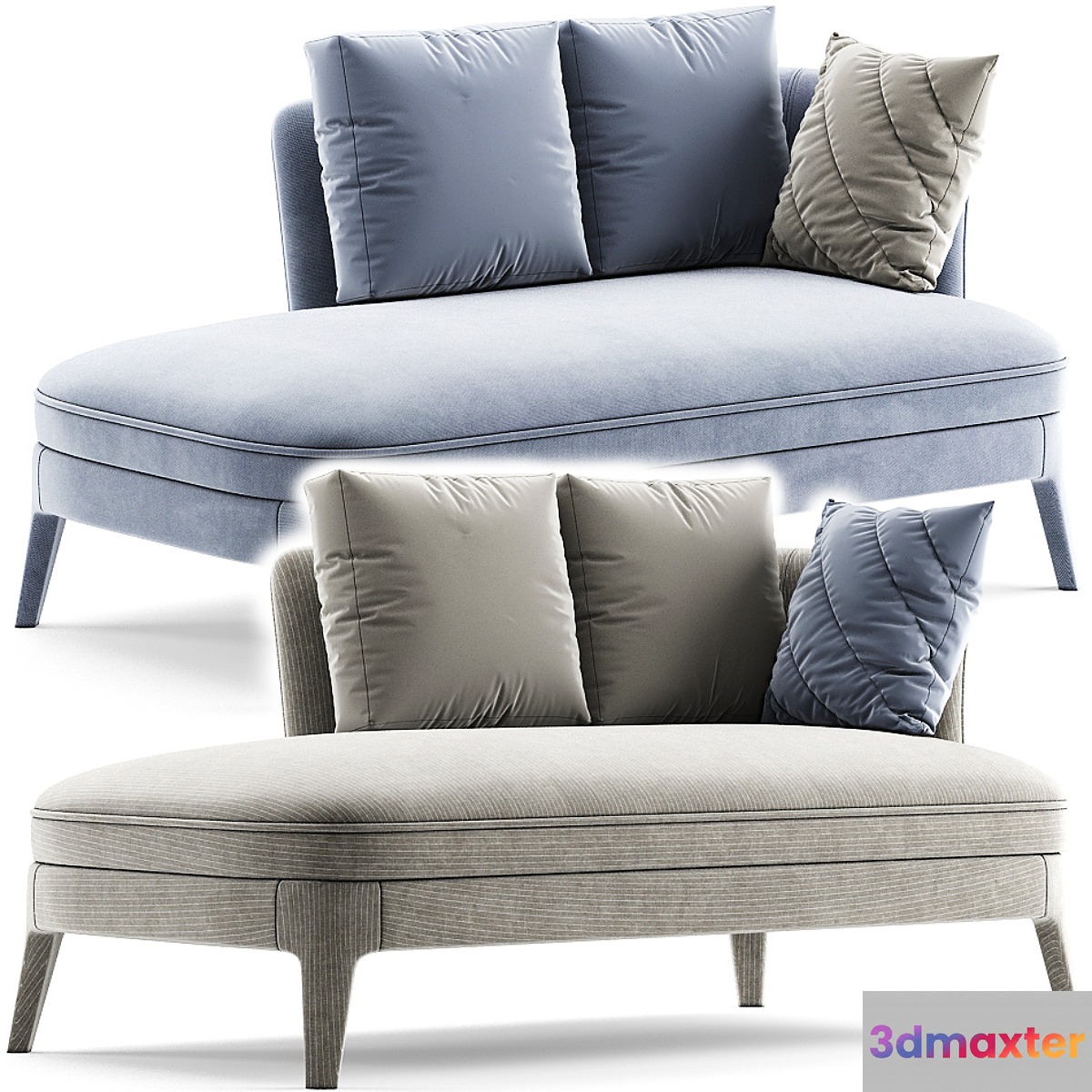 Lacoon love seat 3D Max