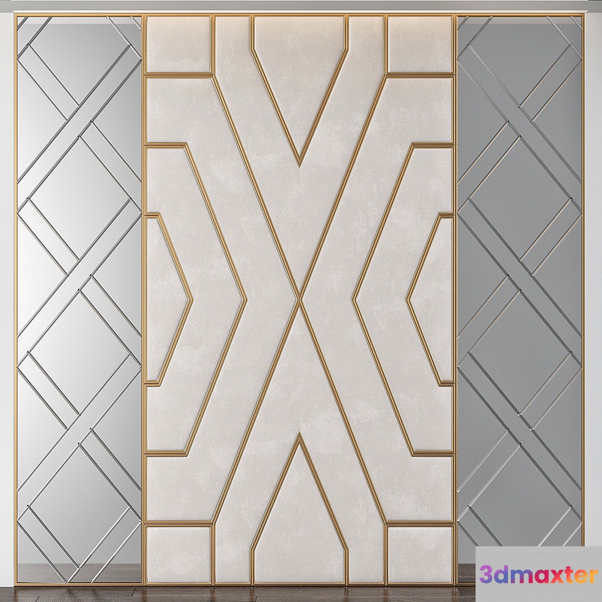 Wall Panel No. 126 3D Max