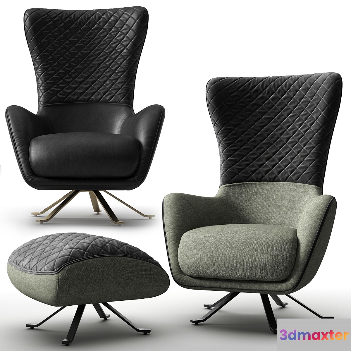 SIN SEATY Armchair 3D Max