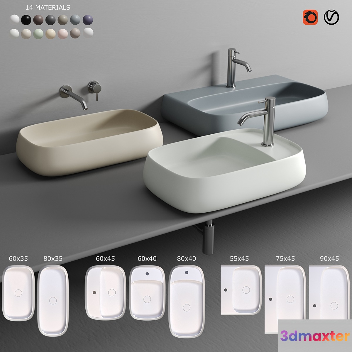 Alice Ceramica NUR Washbasin
