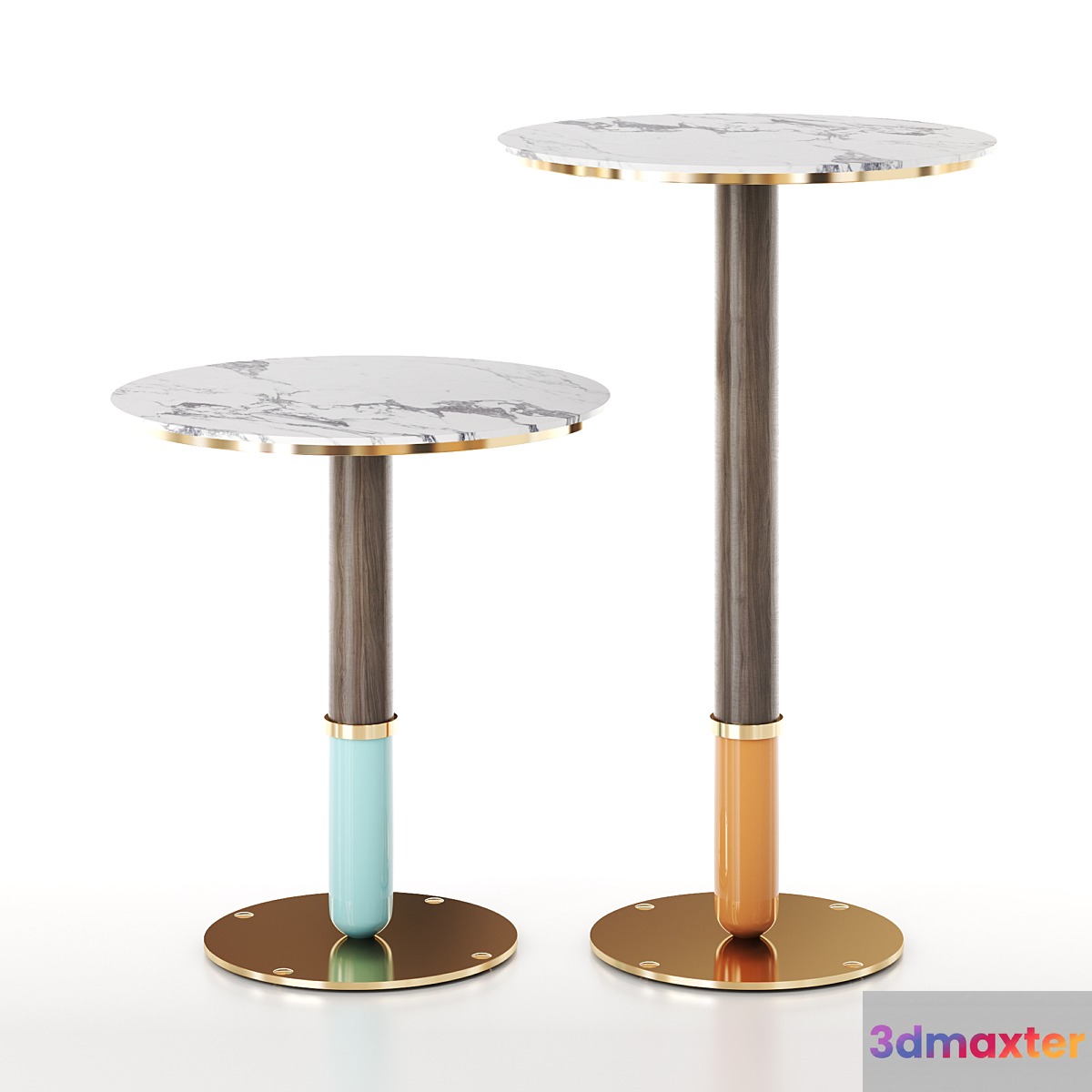 Craig coffee & Craig bar table 3D Max