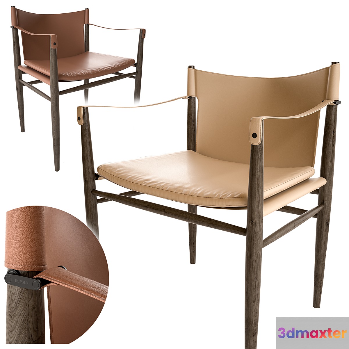 Trussardi Casa Saddle Chair 3D Max