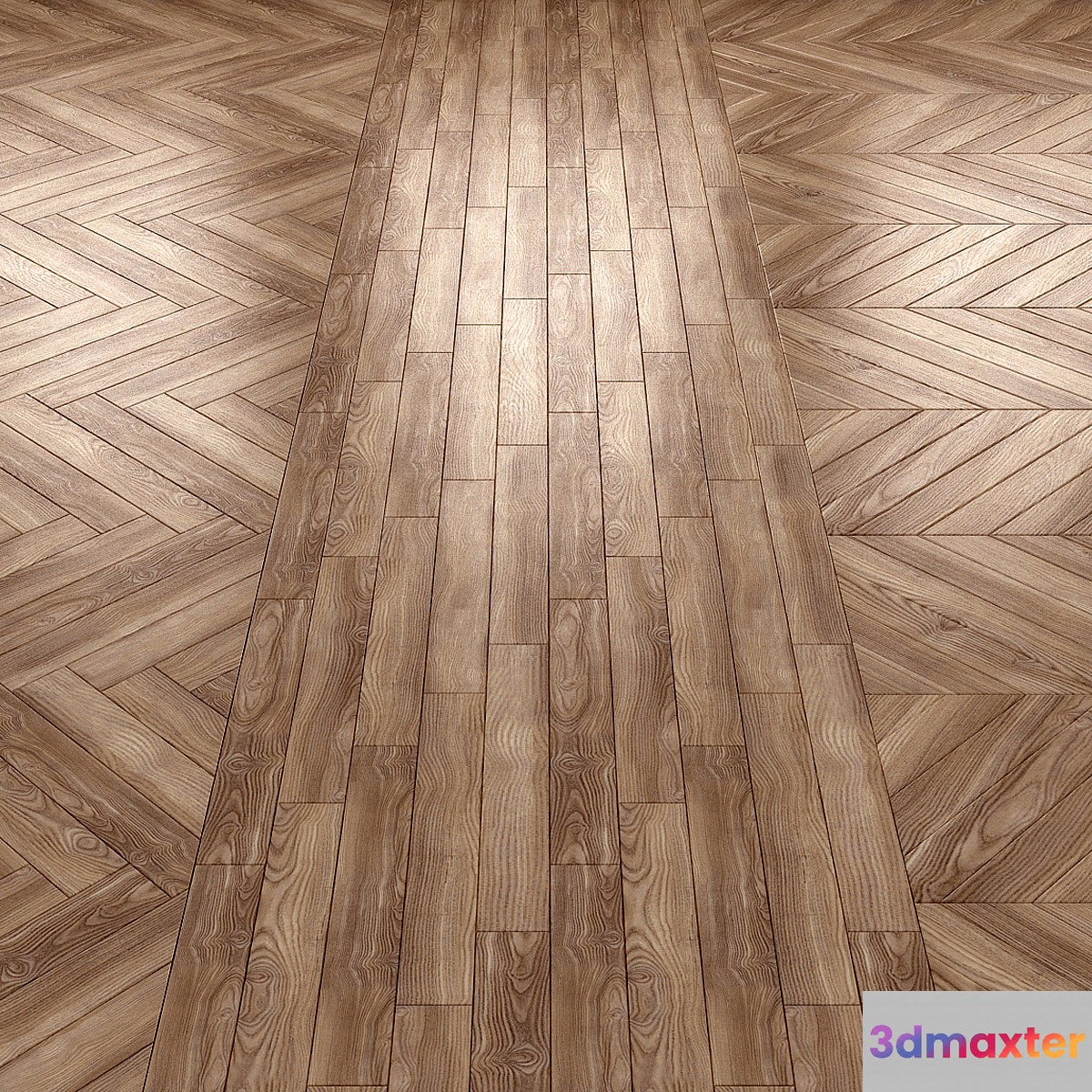 Parquet Flooring No. 1 3D Max