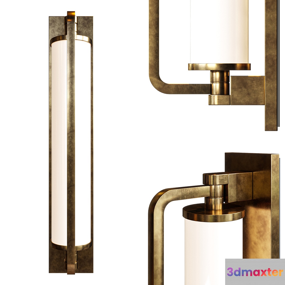 Keeley Tall Pivoting Sconce by Circa Lighting 3D Max