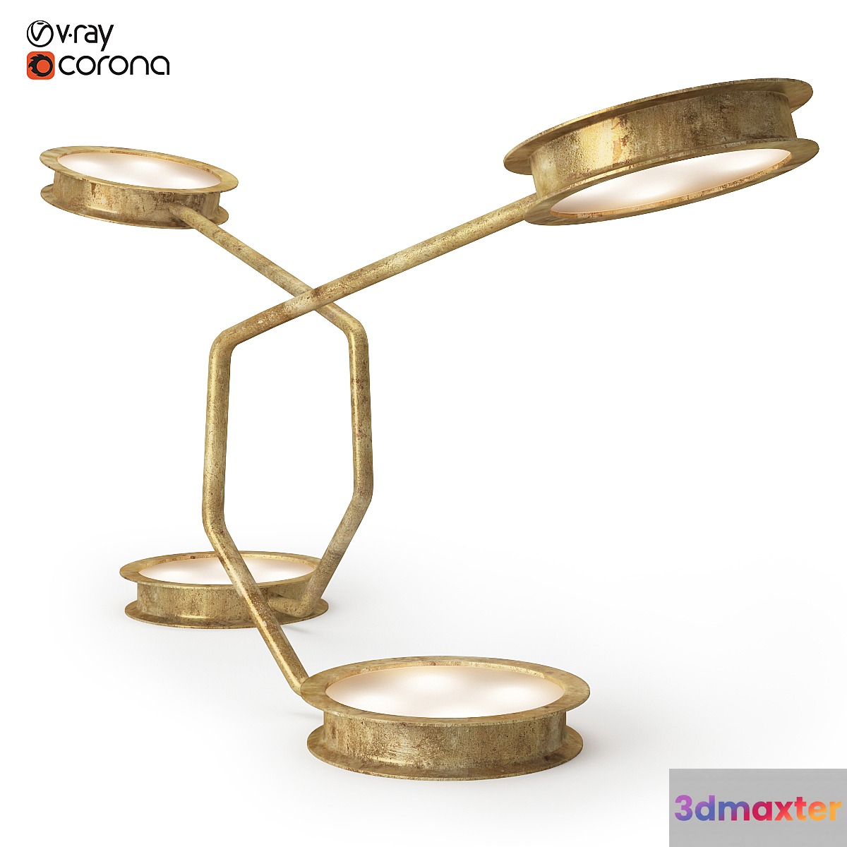Ceccotti After Glow Floor Lamp 3D Max