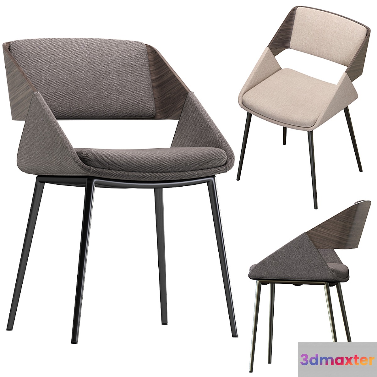 Chair herrick 3D Max