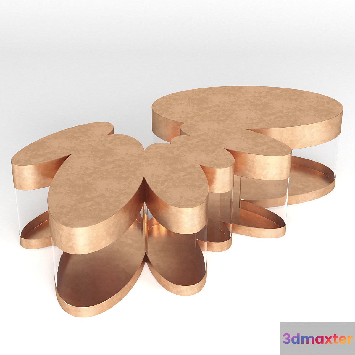 Metal Glass Coffee Table