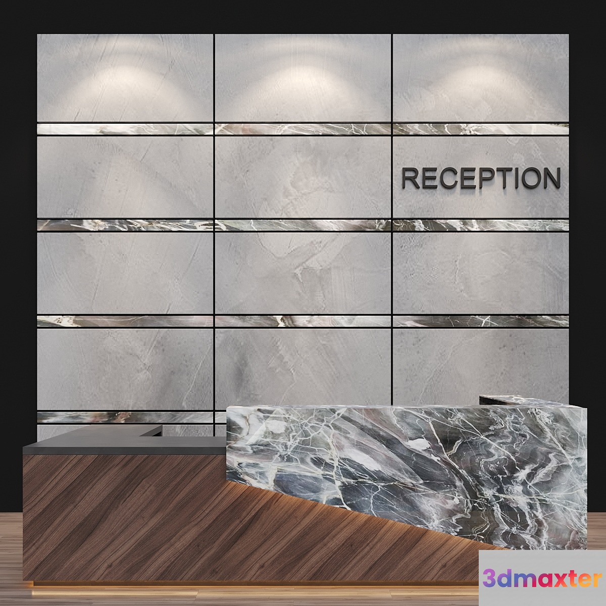 Reception27 3D Max