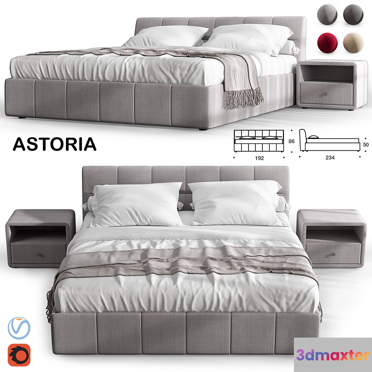 Estetica ASTORIA 3D Max