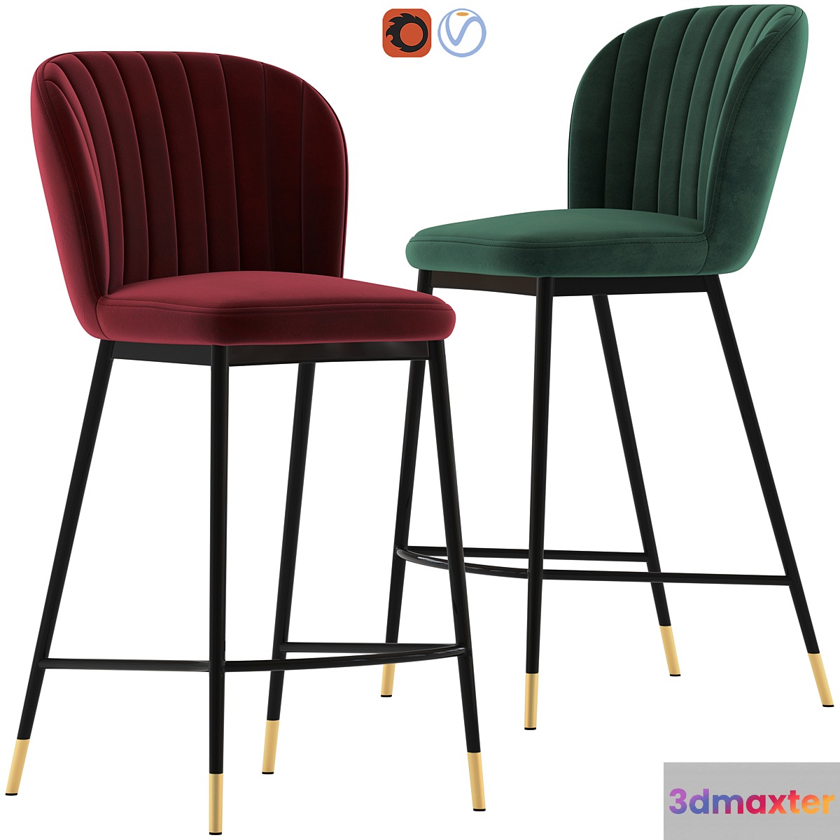 Temple and Webster Venus Barstool