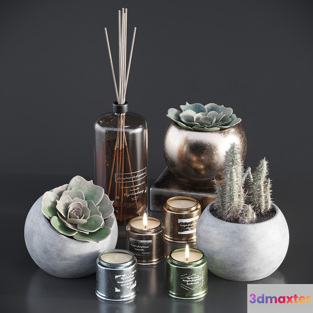 Decorative_set_01 3D Max