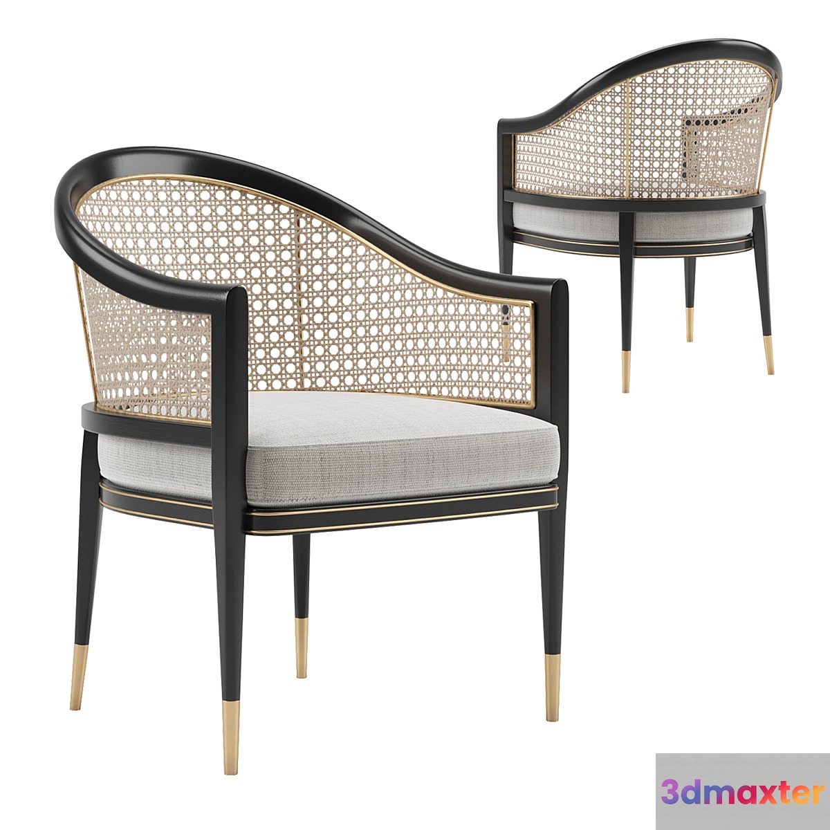 Nicholas Haslam Grasse Chair 3D Max