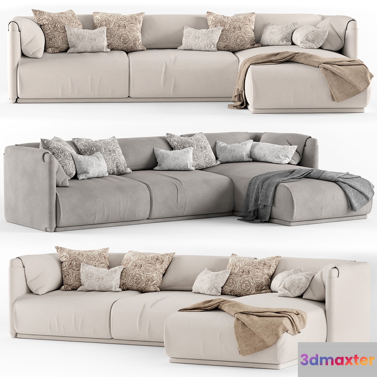 Corner sofa Twin Set