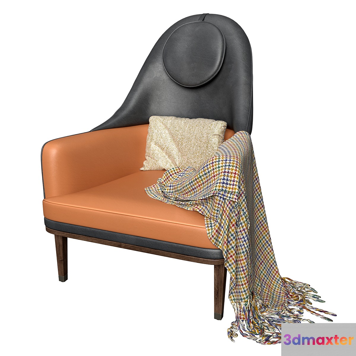 Cipriani Homood Occasional armchair 3D Max