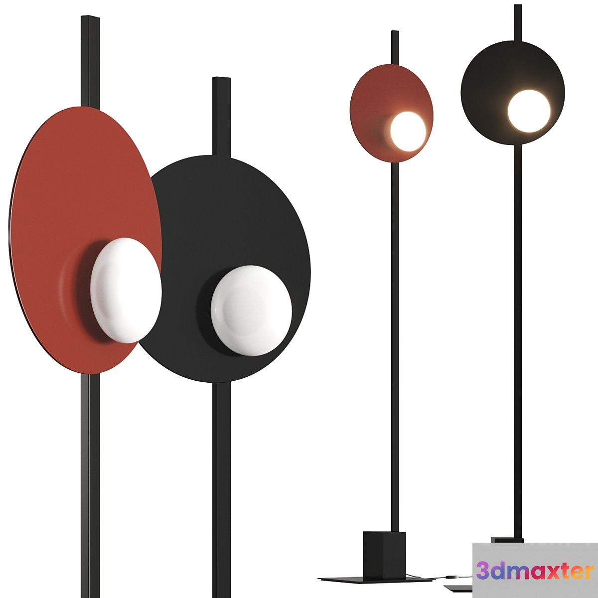 Axolight Kwic Floor Lamps
