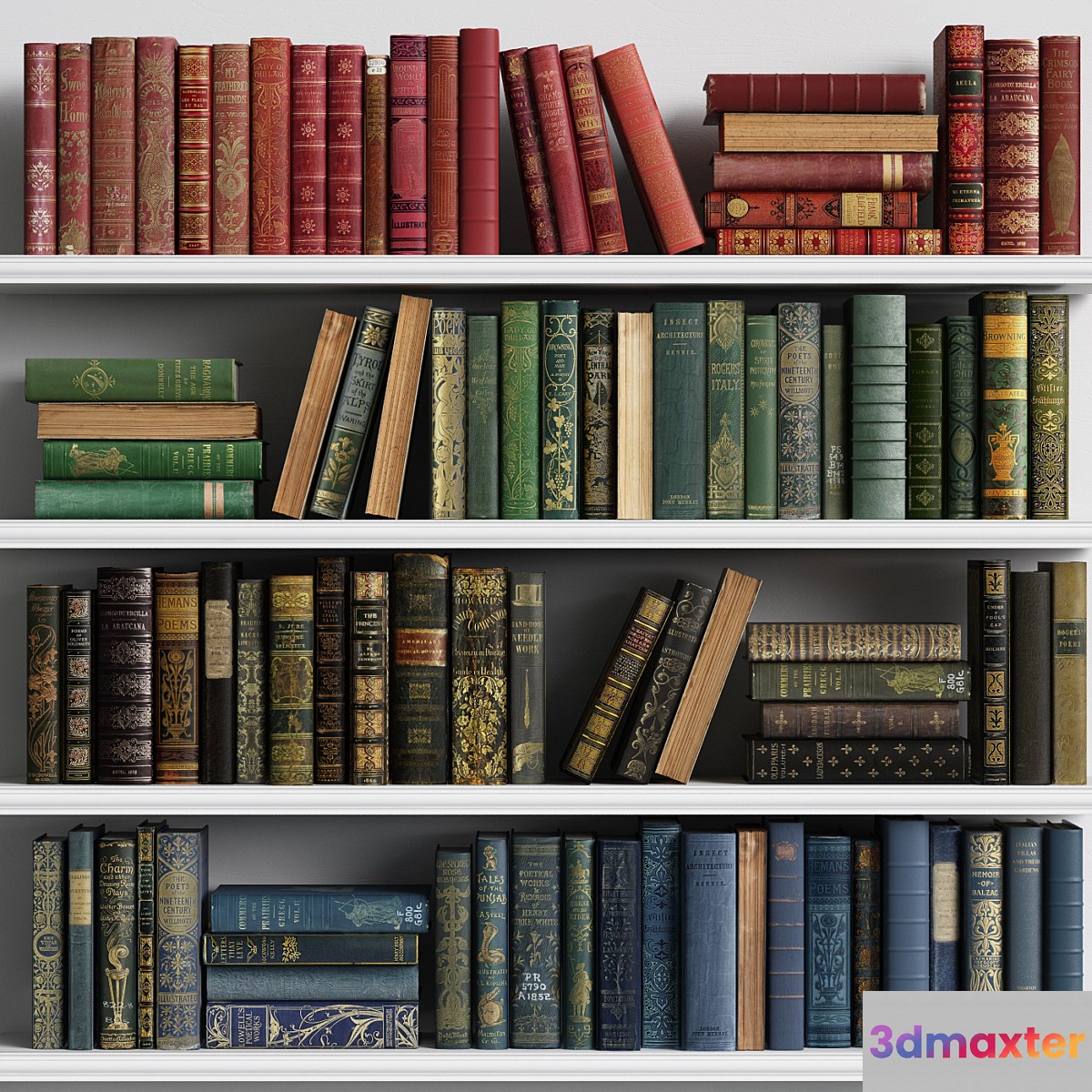 Classic Books 06 3D Max