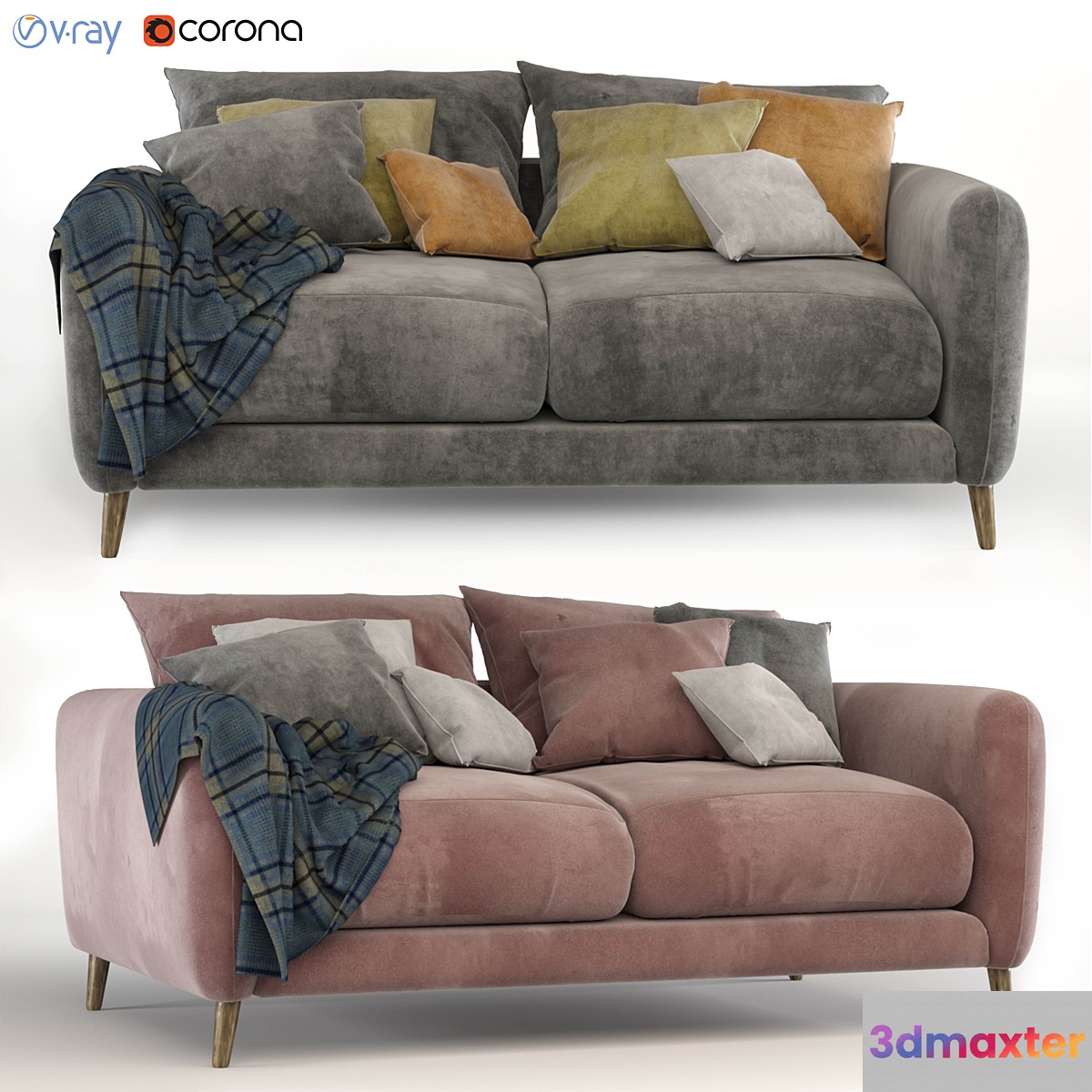squishmeister-sofa 3D Max