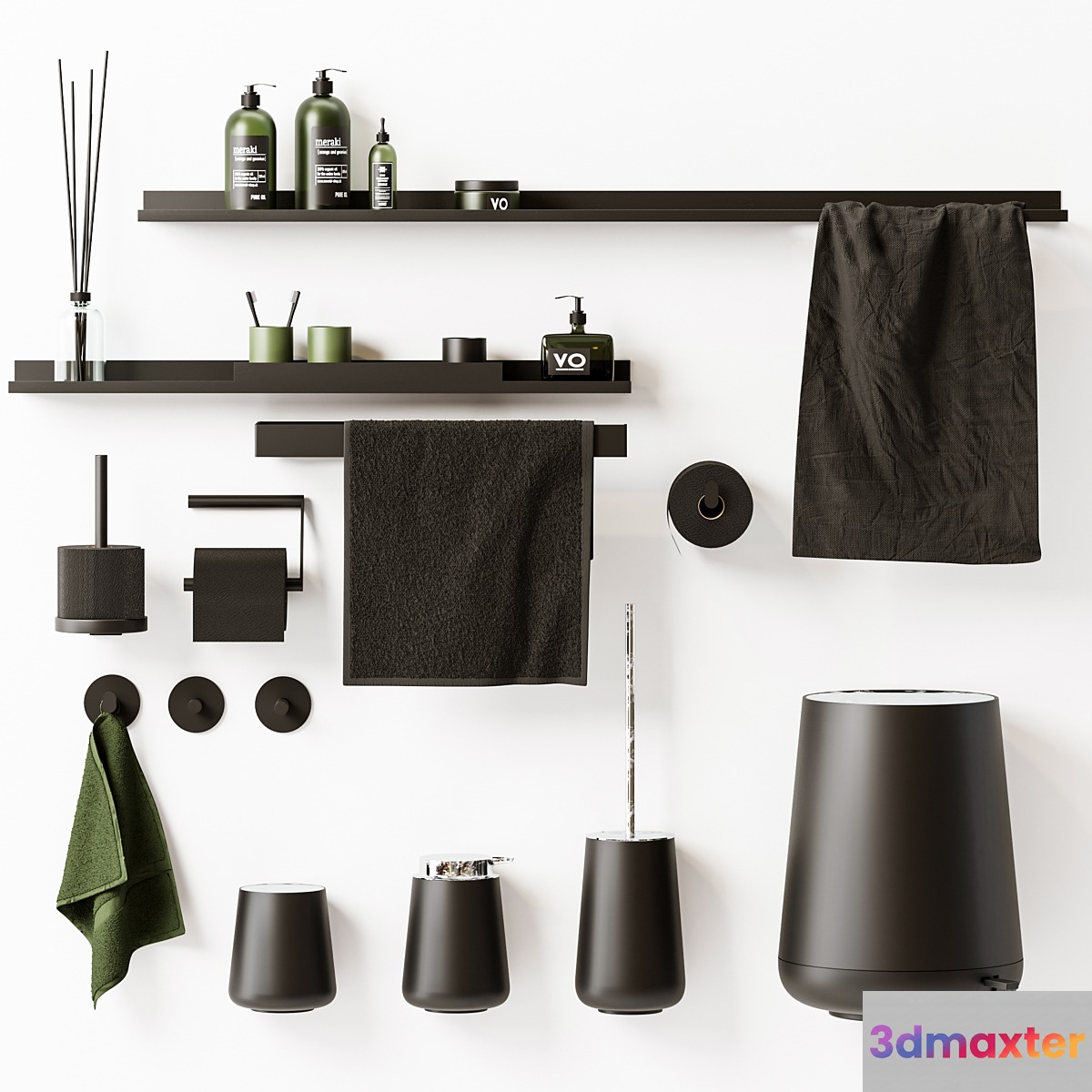 Bathroom Accessories set no.01