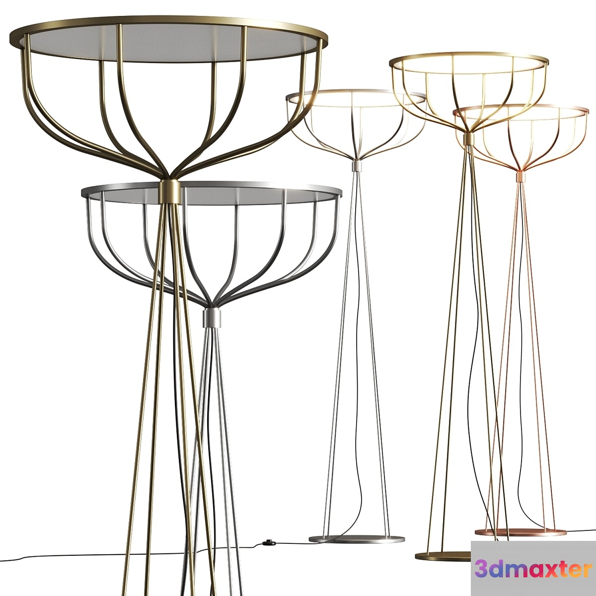 Zero Plane Floor Lamps